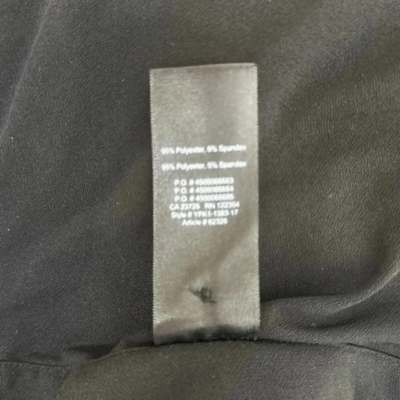 Aritzia Babaton Women's Black Dennen Shirt Size Large - Picture 6 of 6